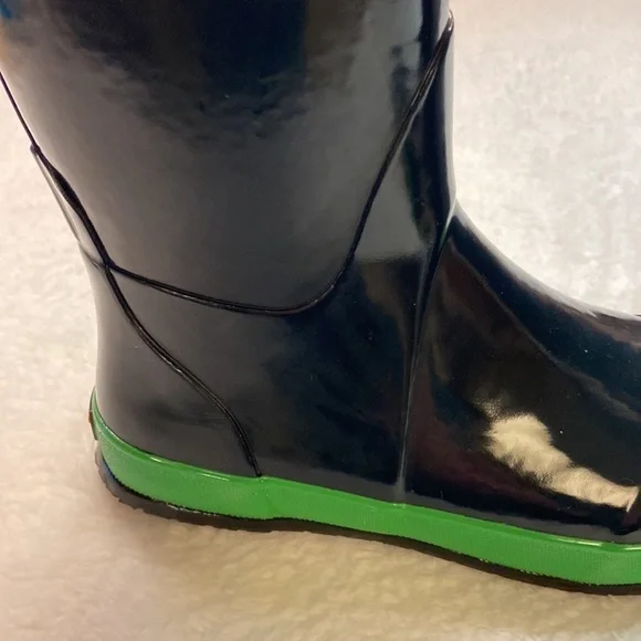 Bogs “Krainboots Solid” Youth Pull-on Rainboots Waterproof NEW - Picture 10 of 11